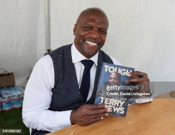 Terry Crews attends the Los Angeles Times Festival of Books at the University of Southern California on April 24, 2022 in Los Angeles, California.