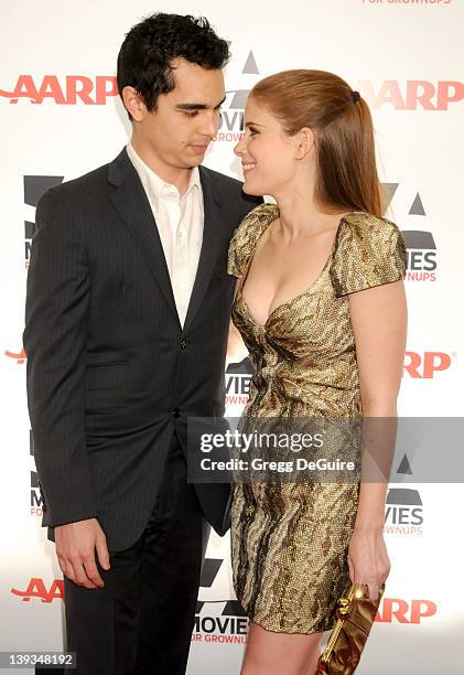 Max Minghella and Kate Mara arrive at AARP The Magazine's 10th Annual Movies For Grownups Awards Gala at the Beverly Wilshire Hotel on February 7,...