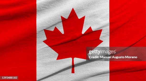 flag of canada - canadian flag - fotografias e filmes do acervo