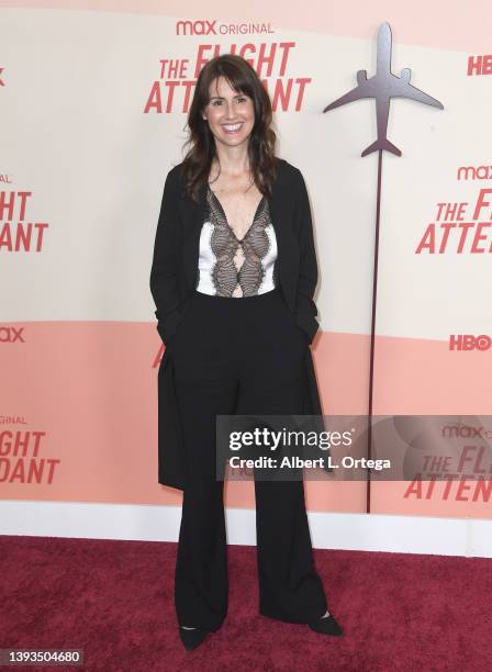 Suzanne McCormack arrives for The Los Angeles Season 2 Premiere Of HBO Max Original Series "The Flight Attendant" at Pacific Design Center on April...