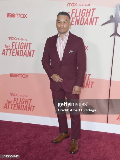 Soria arrives for The Los Angeles Season 2 Premiere Of HBO Max Original Series "The Flight Attendant" at Pacific Design Center on April 12, 2022 in...