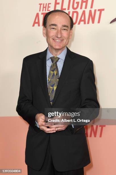 Chris Bohjalian arrives for The Los Angeles Season 2 Premiere Of HBO Max Original Series "The Flight Attendant" at Pacific Design Center on April 12,...