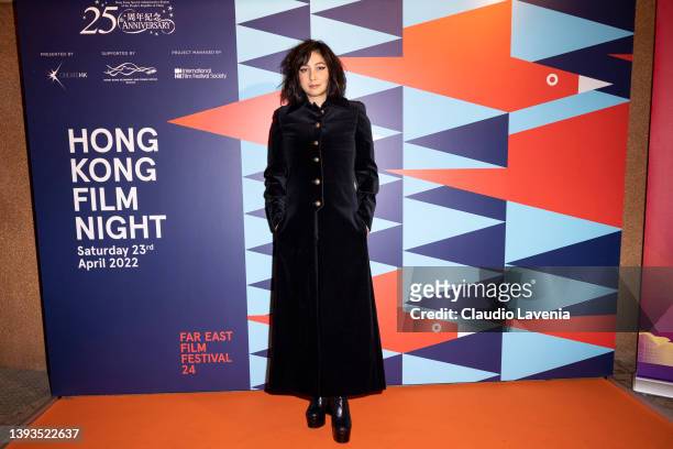 Josie Ho attends the 24th annual Far East Film Festival to Hong Kong Film Night on April 23, 2022 in Udine, Italy.