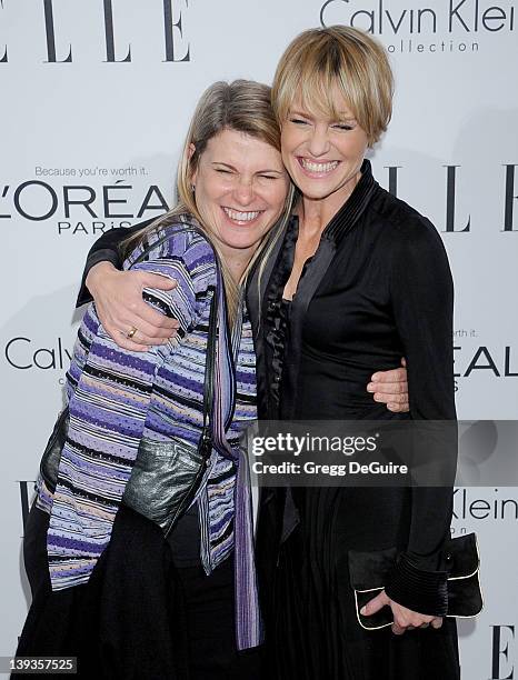 Robin Wright arrives as ELLE Honors Hollywood+s Most Esteemed Women in the 18th Annual Women in Hollywood Tribute at The Four Seasons Beverly Hills...