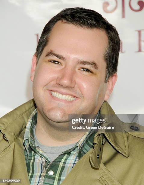 Ross Mathews arrives at the 7th Anniversary of Harry Hamlin and Lisa Rinna's boutique, "Belle Grey", February 12, 2010 in Sherman Oaks, California.