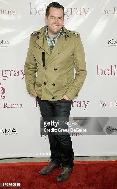 Ross Mathews arrives at the 7th Anniversary of Harry Hamlin and Lisa Rinna's boutique, "Belle Grey", February 12, 2010 in Sherman Oaks, California.