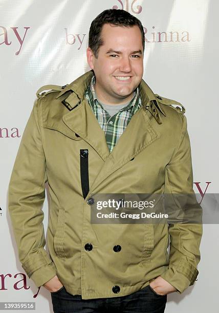 Ross Mathews arrives at the 7th Anniversary of Harry Hamlin and Lisa Rinna's boutique, "Belle Grey", February 12, 2010 in Sherman Oaks, California.