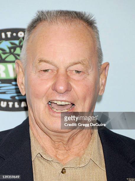Rudy Boesch arrives at Survivor 10 Year Anniversary Party at CBS Television City on January 9, 2010 in Los Angeles, California.
