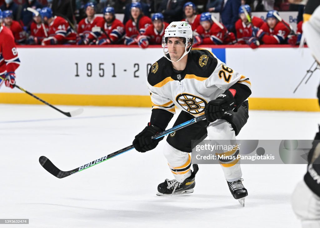 Boston Bruins v Montreal Canadiens