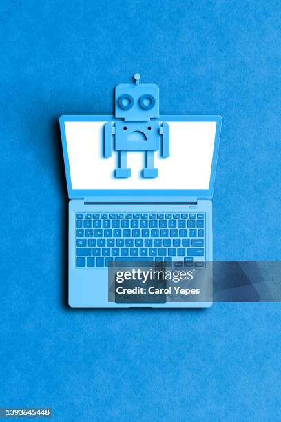 artificial intelligence - chatbot concept - roboy stock pictures, royalty-free photos & images