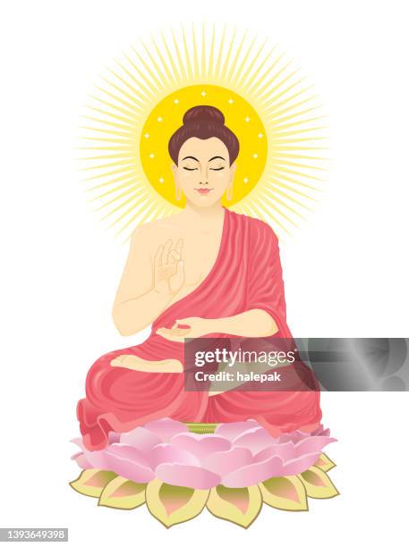 ilustrações, clipart, desenhos animados e ícones de buddha - povo tailandês