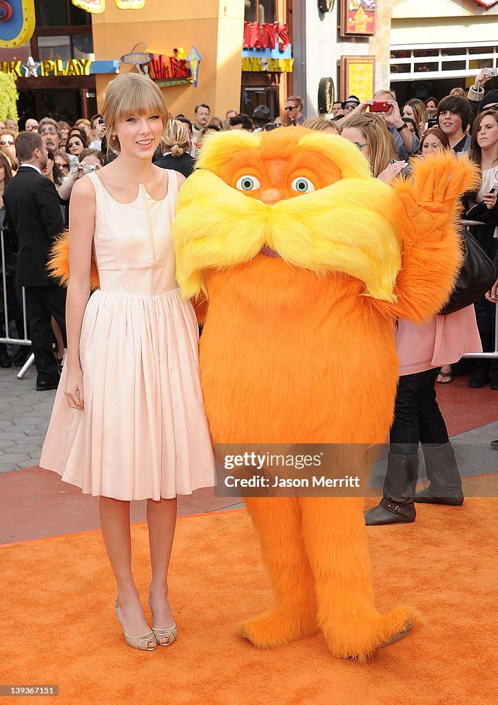 Premiere Of Universal Pictures And Illumination Entertainment's 3D-CG "Dr. Seuss' The Lorax" - Arrivals