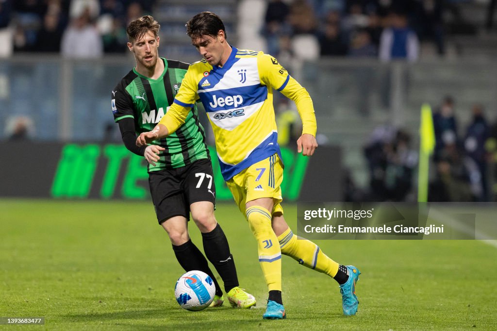 US Sassuolo v Juventus - Serie A