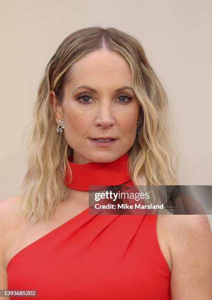 Joanne Froggatt attends the World Premiere of "Downton Abbey: A New Era" at Cineworld Leicester Square on April 25, 2022 in London, England.