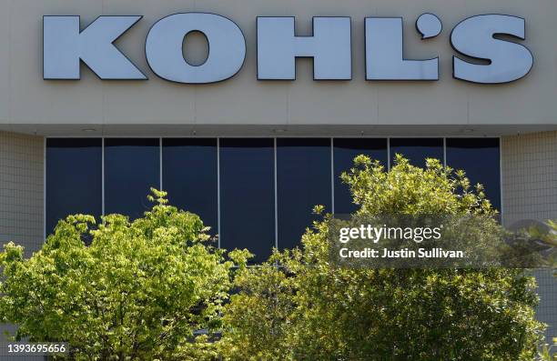 Kohl's retail store is shown on April 25, 2022 in San Rafael, California. Owners of department store chain JCPenney have made a bid to acquire rival...