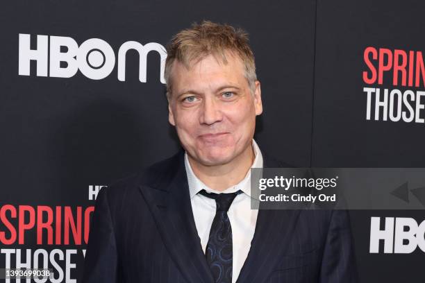 Holt McCallany attends the premiere of "Spring Awakening: Those You've Known" at Florence Gould Hall on April 25, 2022 in New York City.
