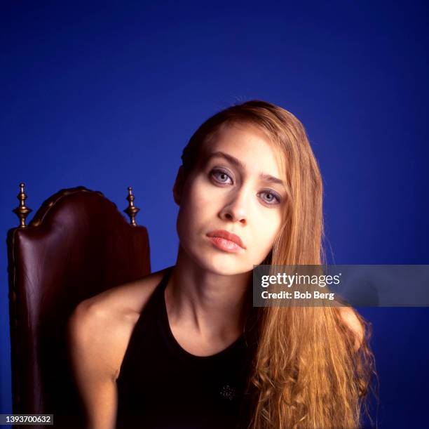 American singer/songwriter and pianist Fiona Apple, poses for a portrait circa September, 1995 in New York City, New York.