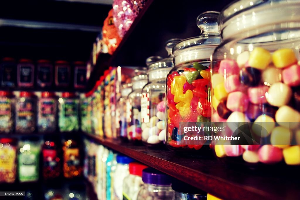 Sweet candy shop
