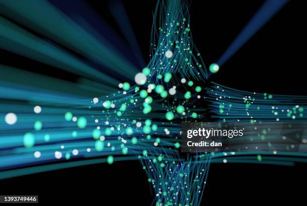 computer neural network concept image - neurons brain stock pictures, royalty-free photos & images