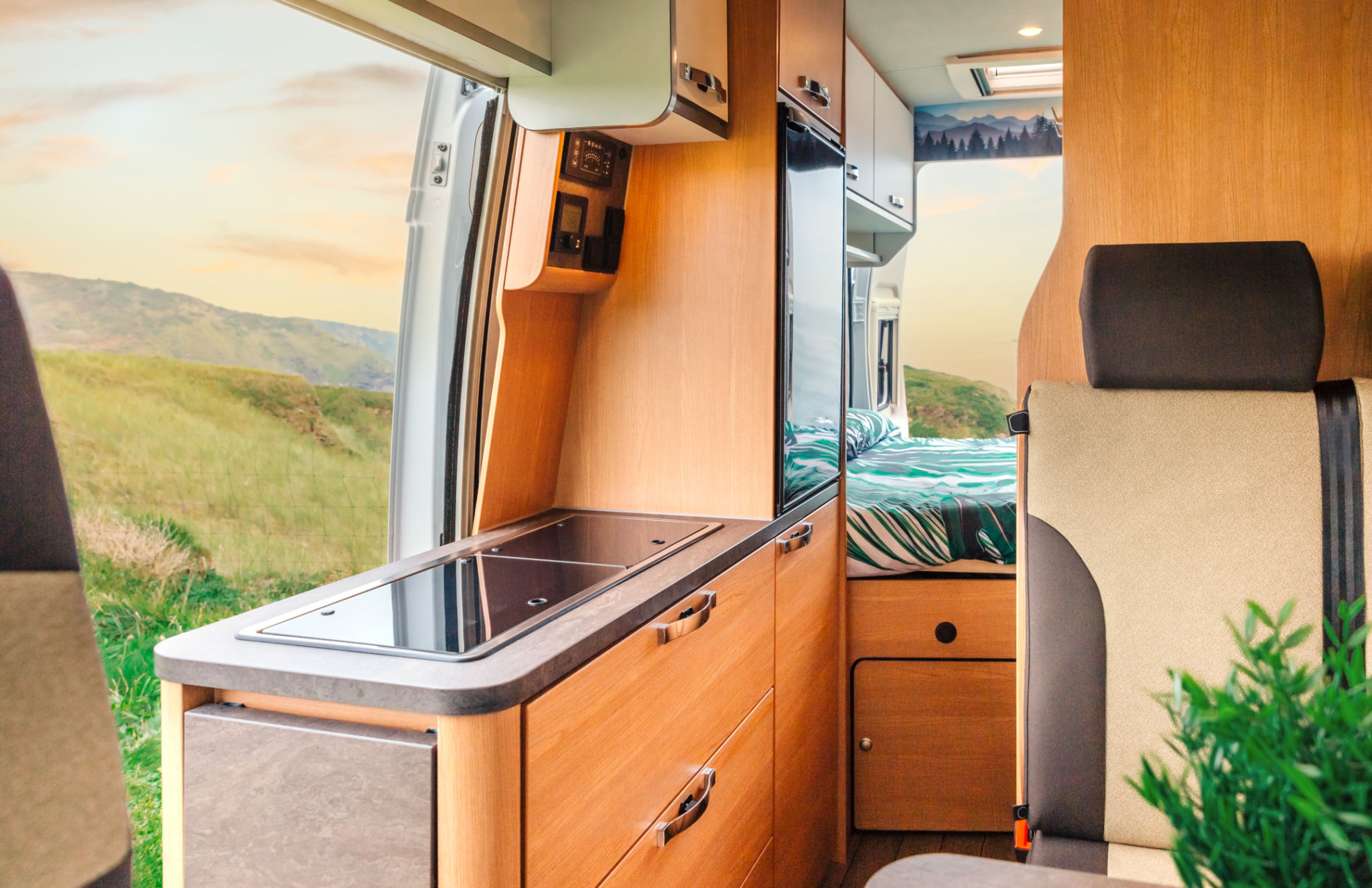 caravan interior