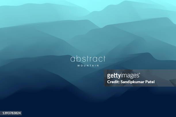 mountain landscape. mountainous terrain. - outdoor background stock illustrations