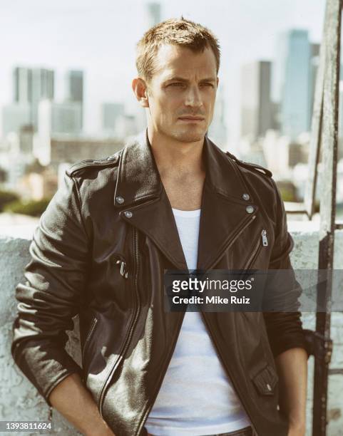 Actor Joel Kinnaman is photographed for L'Officiel Australia on May 18, 2021 in Los Angeles, California. PUBLISHED IMAGE.