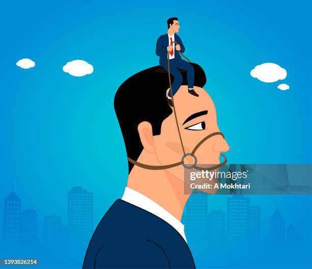 manipulation - driver portrait stock illustrations