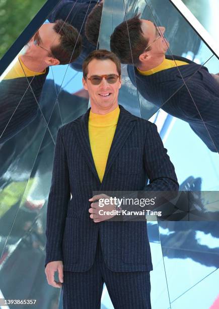 Benedict Cumberbatch attends the "Doctor Strange In The Multiverse Of Madness" Photocall at Trafalgar Sq on April 26, 2022 in London, England.