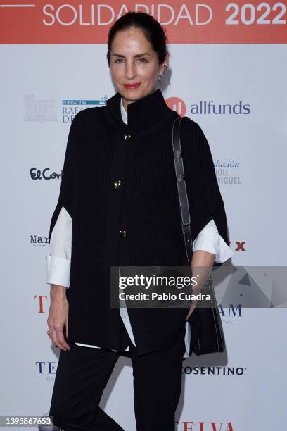 Carolina Adriana Herrera attends the 'Telva Charity Awards' at Rafael Del Pino Auditorium on April 26, 2022 in Madrid, Spain.