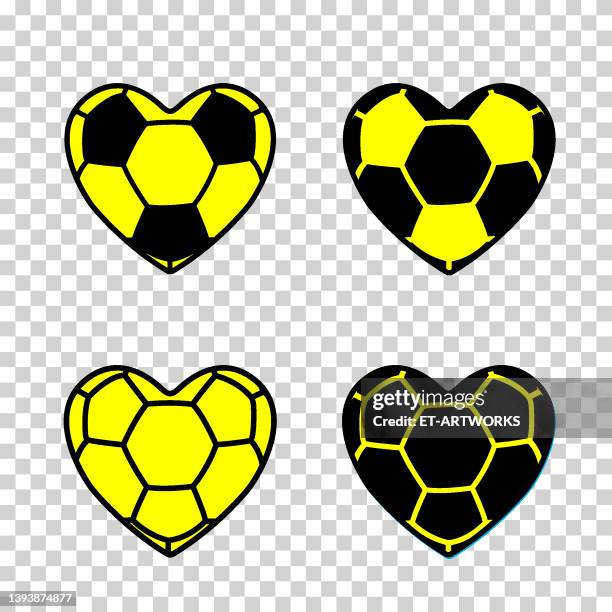 football love soccer ball - kicking-soccer-ball-clip-art stock illustrations