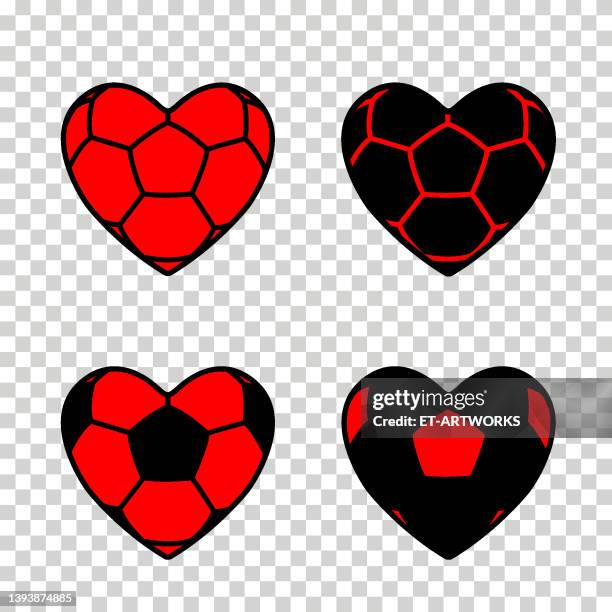 football love soccer ball - kicking-soccer-ball-clip-art stock illustrations
