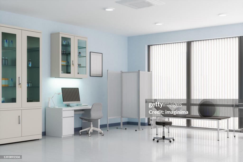 Examination Room In Doctor's Office
