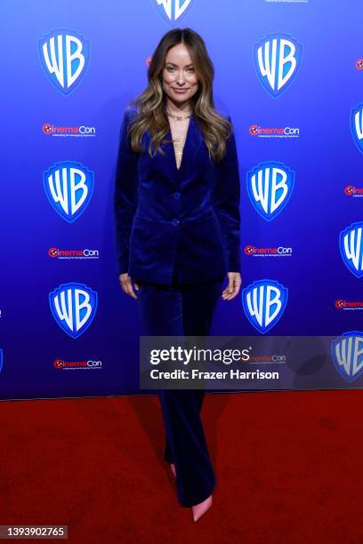 Olivia Wilde attends CinemaCon 2022 - Warner Bros. Pictures “The Big Picture” Presentation at The Colosseum at Caesars Palace during CinemaCon, the...