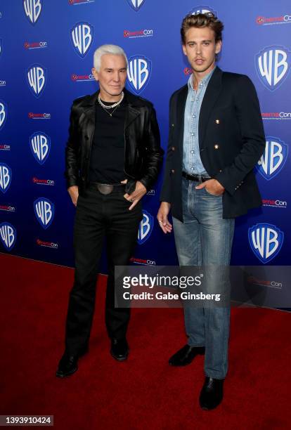 Director/producer Baz Luhrmann and actor Austin Butler attend Warner Bros. Pictures "The Big Picture" presentation at Caesars Palace during CinemaCon...