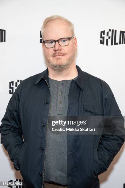 Actor Jim Gaffigan attends the Sloan Science On Screen award screening of Linoleum during the 2022 San Francisco International Film Festival at...