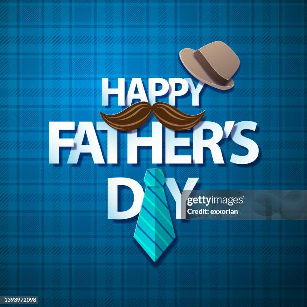 happy father’s day - foldable stock illustrations