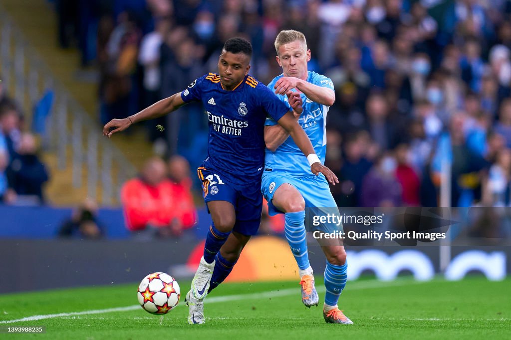 Manchester City v Real Madrid Semi Final Leg One - UEFA Champions League