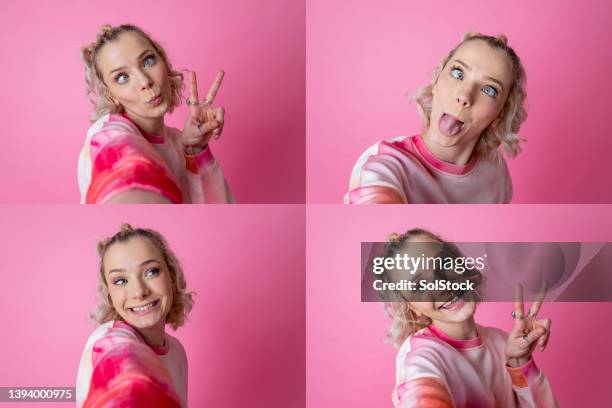 funny and cute faces - cross eyed stock pictures, royalty-free photos & images