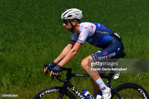 Josef Cerny of Czech Republic and Team Quick-Step - Alpha Vinyl competes during the 75th Tour De Romandie 2022 - Stage 1 a 178km stage from La Grande...