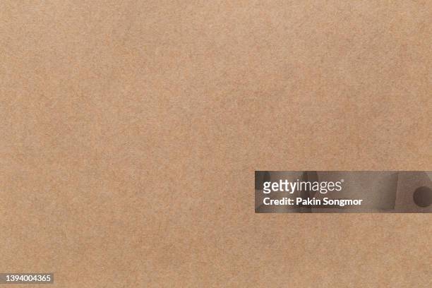 brown color eco recycled kraft paper sheet texture cardboard background. - brown suit 個照片及圖片檔