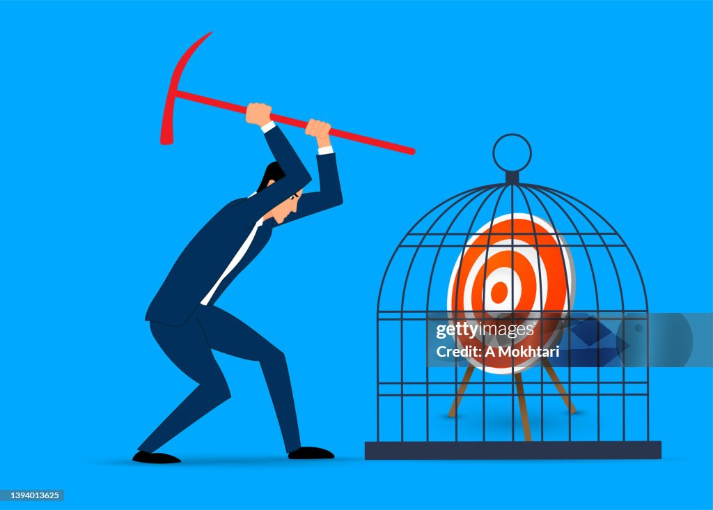 Target Destroyed Sticker Vector Protected Target Destruction Liberation High-Res Vector Graphic - Getty ...