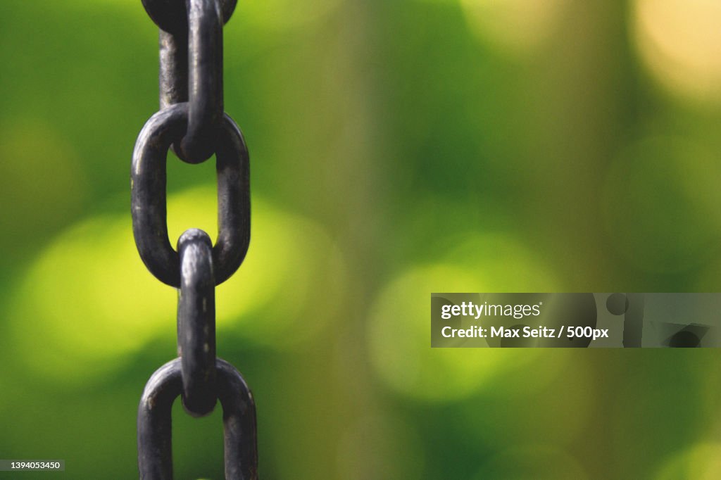 The weakest link,Close-up of chain