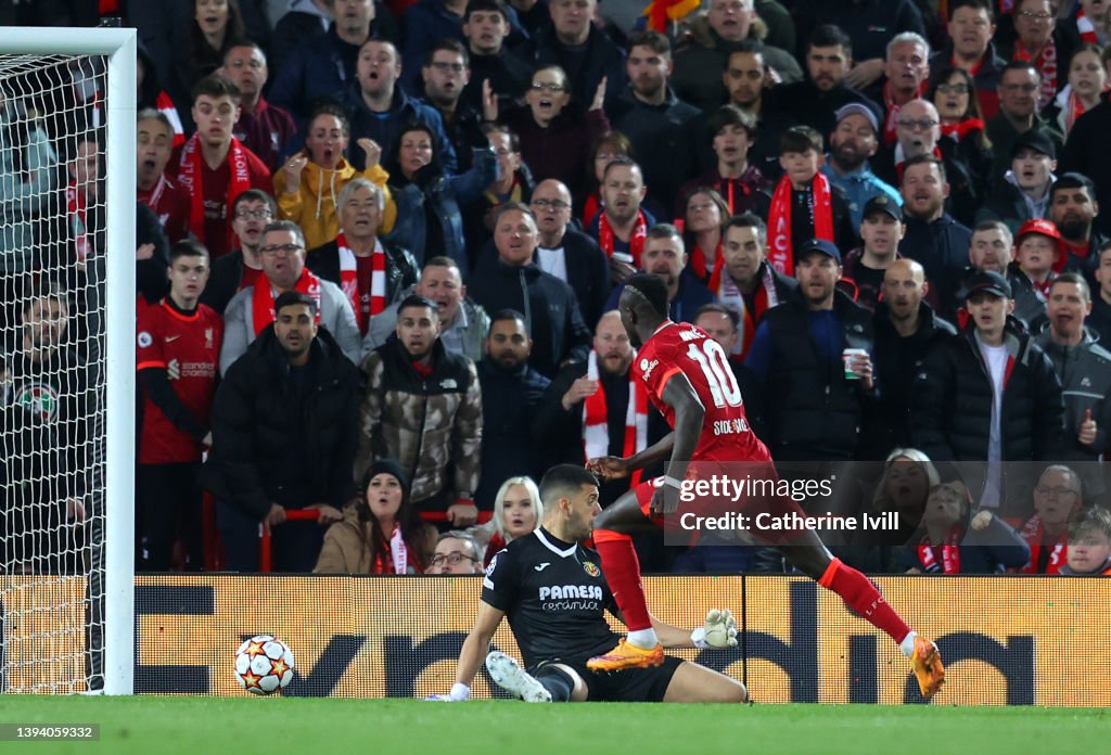 Liverpool v Villarreal Semi Final Leg One - UEFA Champions League