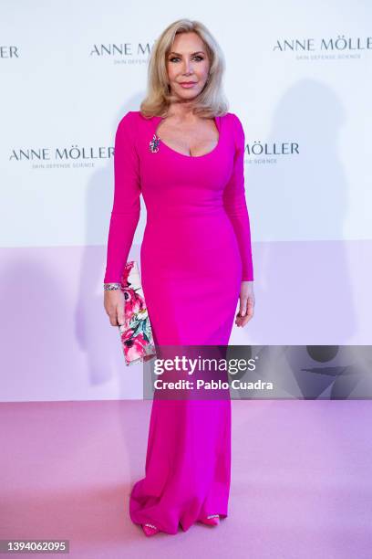 Norma Duval attends 'La Fiesta de la Primavera' party at Mandarin Ritz Oriental hotel on April 27, 2022 in Madrid, Spain.