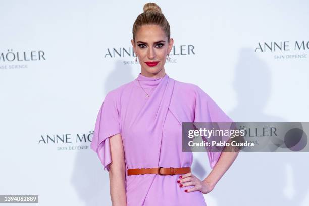 Teresa Baca attends 'La Fiesta de la Primavera' party at Mandarin Ritz Oriental hotel on April 27, 2022 in Madrid, Spain.