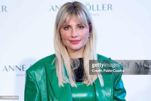 Actress Miriam Giovanelli attends 'La Fiesta de la Primavera' party at Mandarin Ritz Oriental hotel on April 27, 2022 in Madrid, Spain.