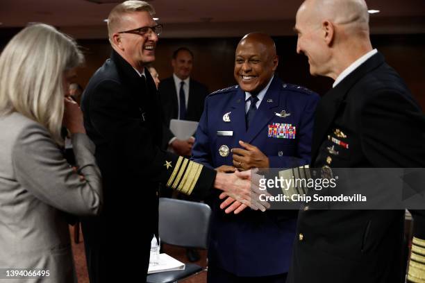 Administrator Jill Hruby , head of the National Nuclear Security Administration; U.S. Navy Vice Admiral Johnny Wolfe, director of Navy Strategic...