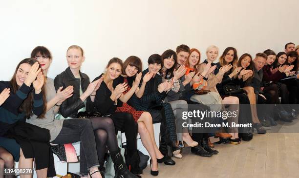 Tallulah Harlech, Jasmine Guinness, Jade Parfitt, Olivia Palermo, Rose Byrne, Vicky McClure, Irina Lazareanu, Portia Freeman, Jess Mills, Jessica...