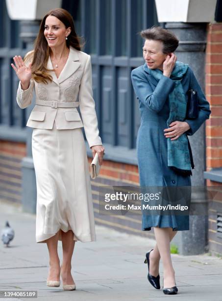 Catherine, Duchess of Cambridge, Patron of the Royal College of Obstetricians and Gynaecologists and Princess Anne, Princess Royal, Patron of the...