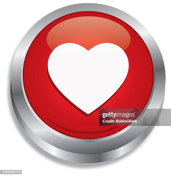 Heart Computer Button Heart Shaped Button Photos and Premium High Res Pictures - Getty Images